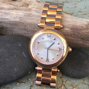 MARC JACOBS Rose Gold Dotty Watch✨